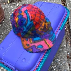 Colorful 80s 90s Vintage Hat